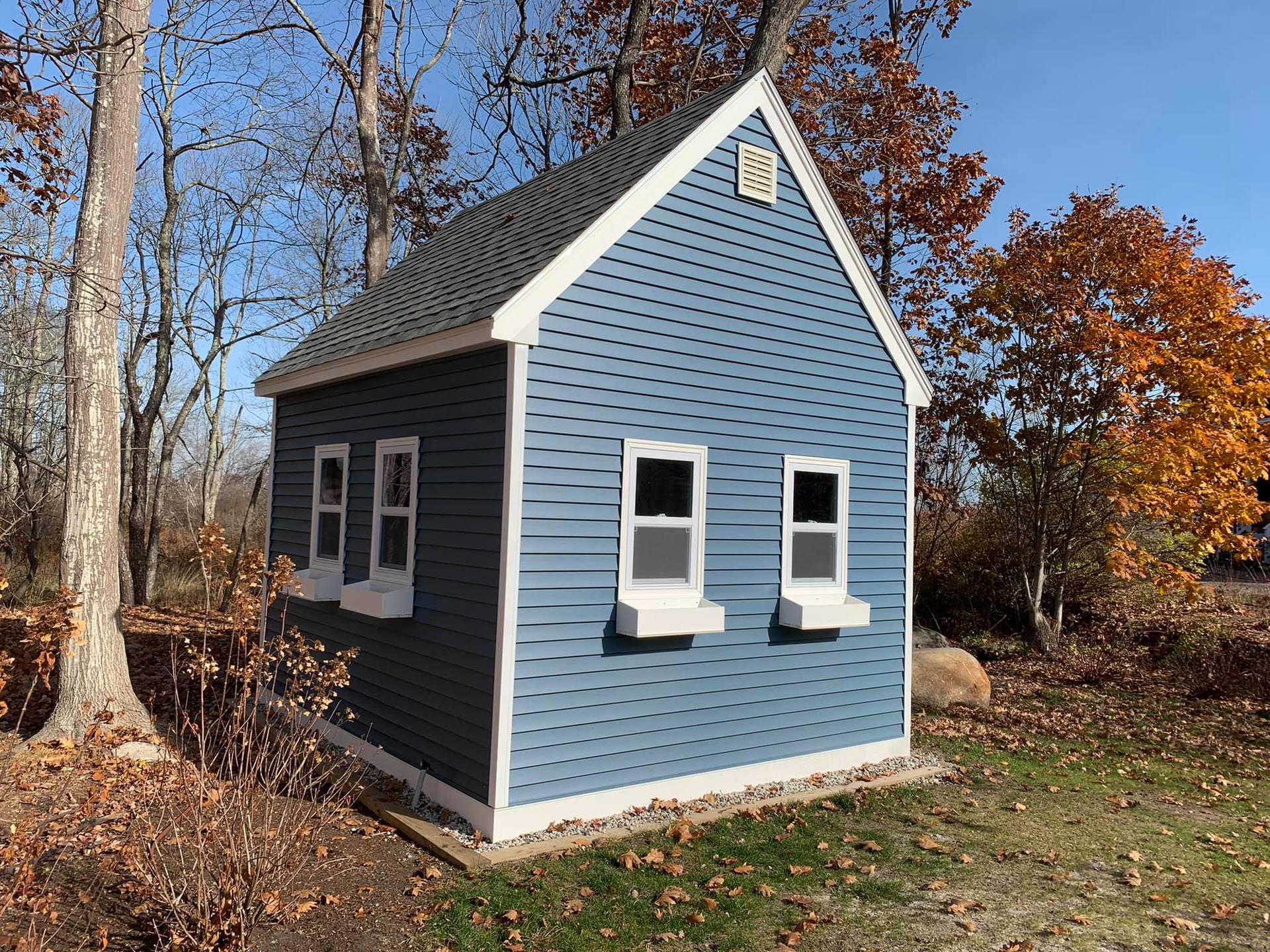 Shed Built in Wells Maine